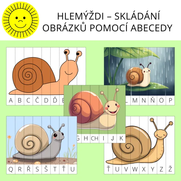 HLEMÝŽDI – SKLÁDÁNÍ OBRÁZKŮ POMOCÍ ABECEDY 1