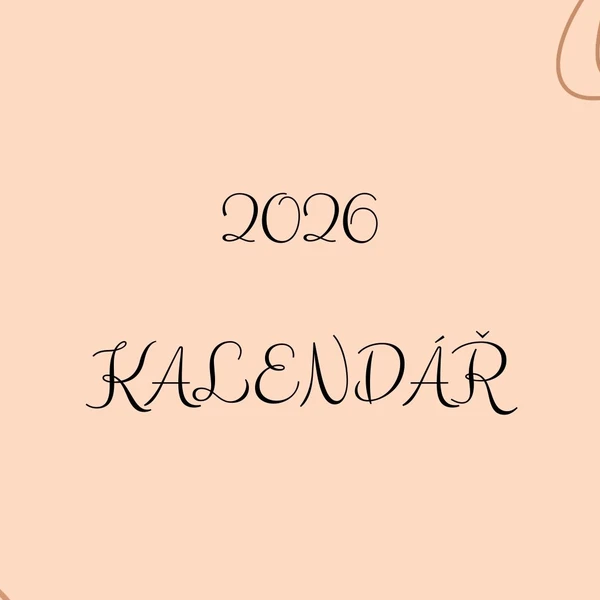měsíční kalendář 2026 1