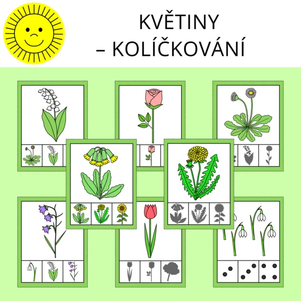 KVĚTINY - KOLÍČKOVÁNÍ 1