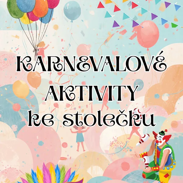 🎭 KARNEVALOVÉ AKTIVITY KE STOLEČKU 🎉 1