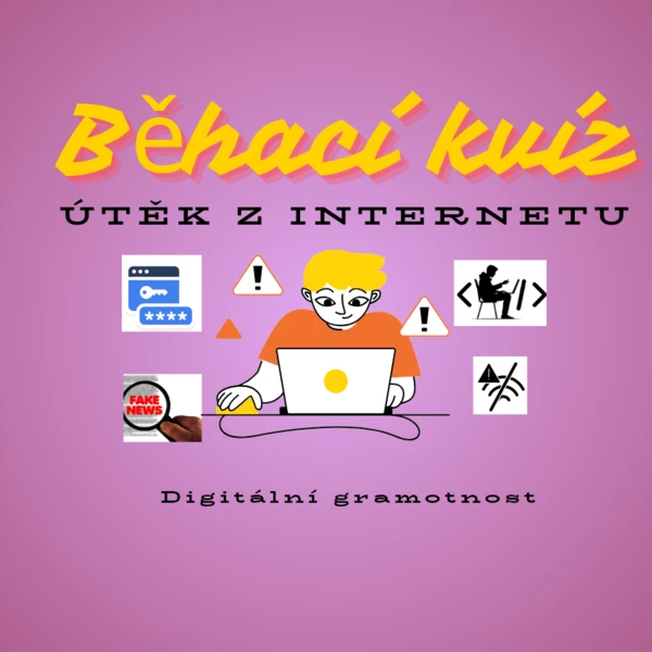 Běhací kvíz s tajenkou - Útěk z internetu 1