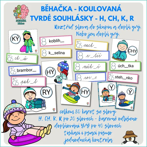 Běhačka Tvrdé souhlásky – Koulovaná 1