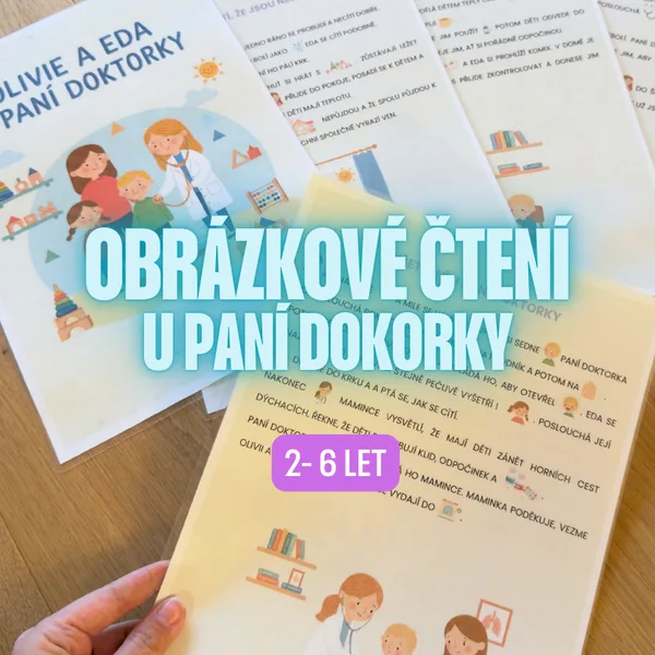 Obrázkové čtení - u paní doktorky (2-6 let) 1