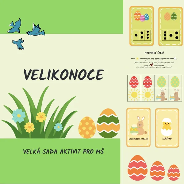 Velikonoce- velká sada pro MŠ 1