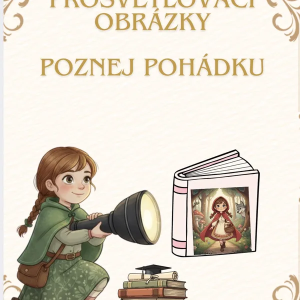 Prosvětlovací obrázky poznej knihu 1