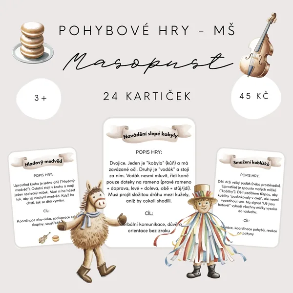 Pohybové hry - Masopust 1