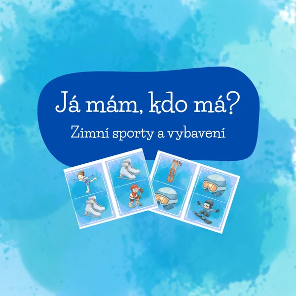 Já mám, kdo má? - zimní sporty a vybavení 1