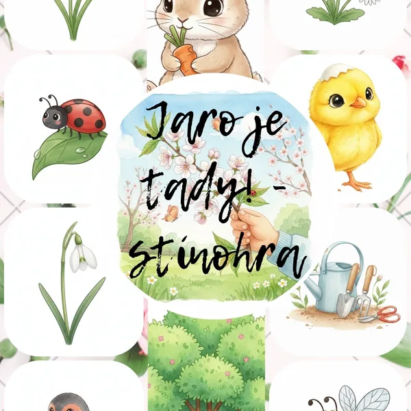Jaro je tady! - jarní stínohra 1