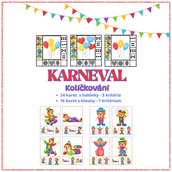 Karneval - kolíčkování 1