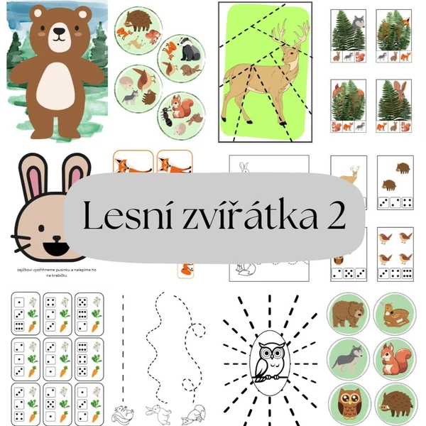 Lesní zvířátka 2 1