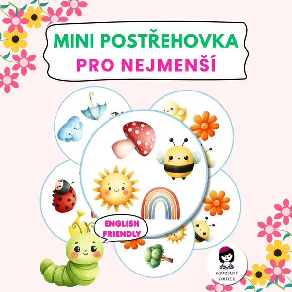 Jarní mini postřehovka - hra pro děti | Jaro | Velikonoce |  1
