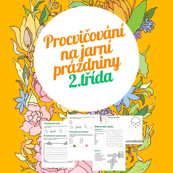Procvičování na jarní prázdniny pro 2. třídu 1
