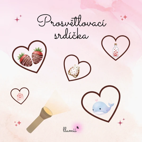 Prosvětlovací srdíčka 1