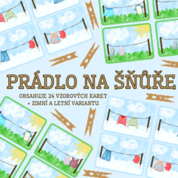 PRÁDLO NA ŠŇŮŘE 1