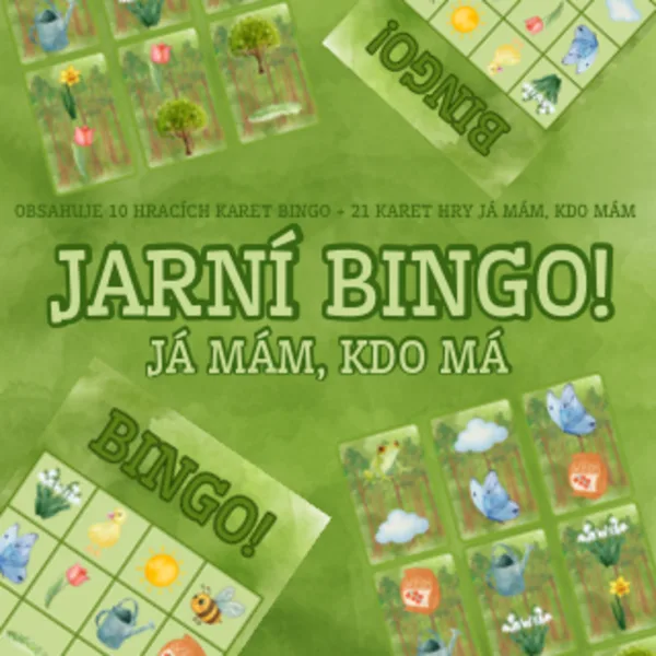 Jarní Bingo! & Já mám, kdo má – hravé aktivity pro MŠ 1