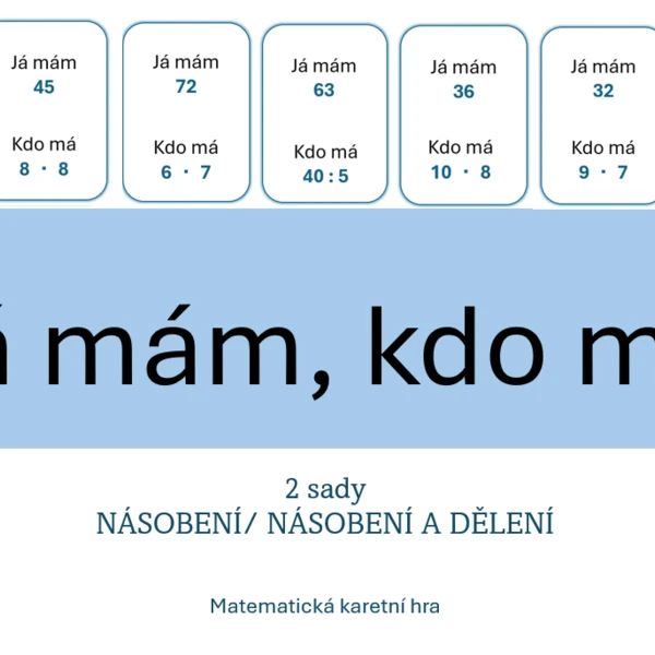 Já mám, kdo má 1