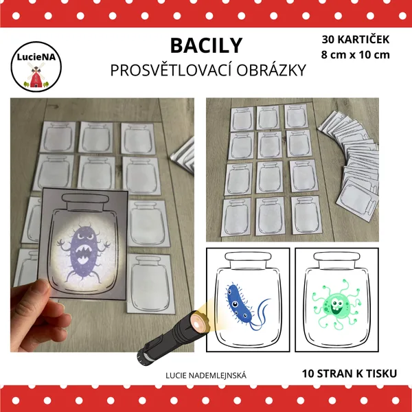 BACILY - PROSVĚTLOVACÍ OBRÁZKY 1