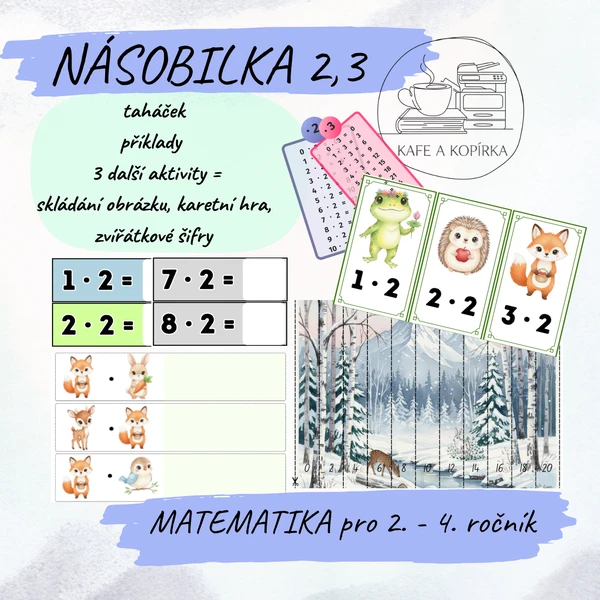Násobilka 2,3 1