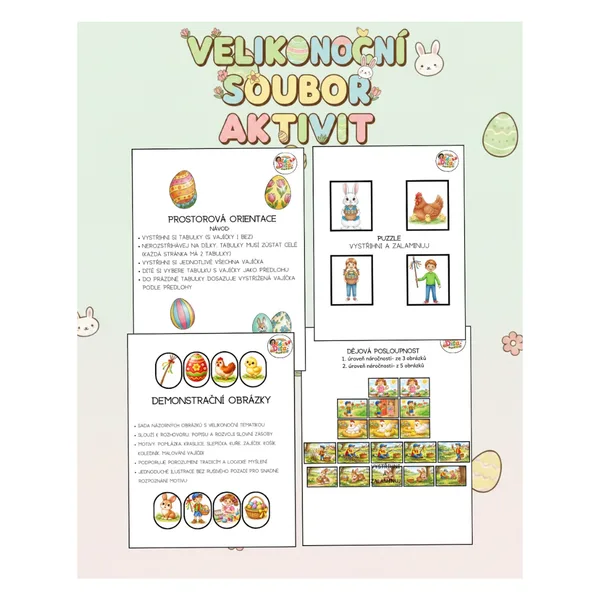Velikonoce- soubor aktivit 1