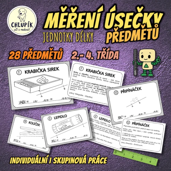 MĚŘENÍ ÚSEČKY - JEDNOTKY DÉLKY 1