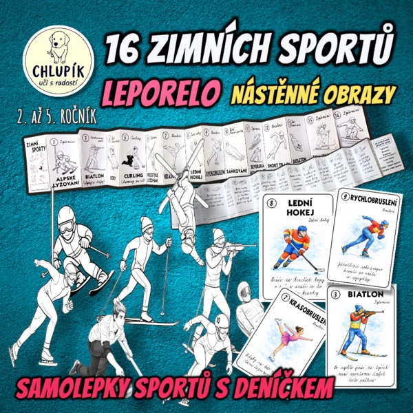 ZIMNÍ SPORTY - 16 sportů 1