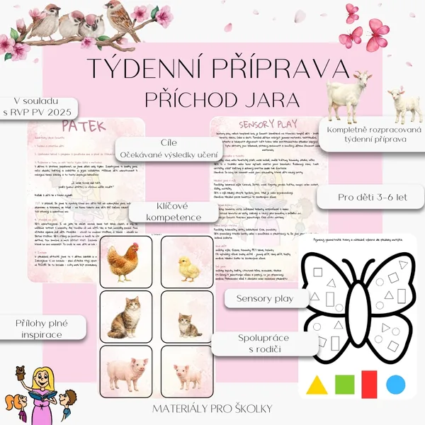 Týdenní příprava - Příchod jara 1