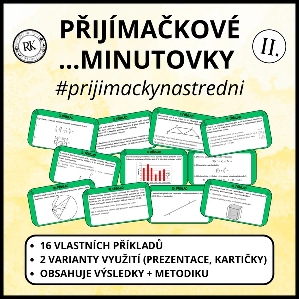 Přijímačkové ...minutovky II 1