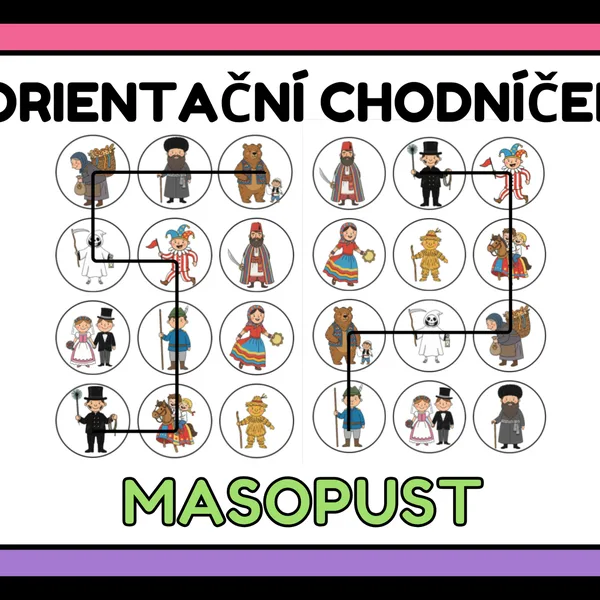Orientační chodníček - Masopust 1
