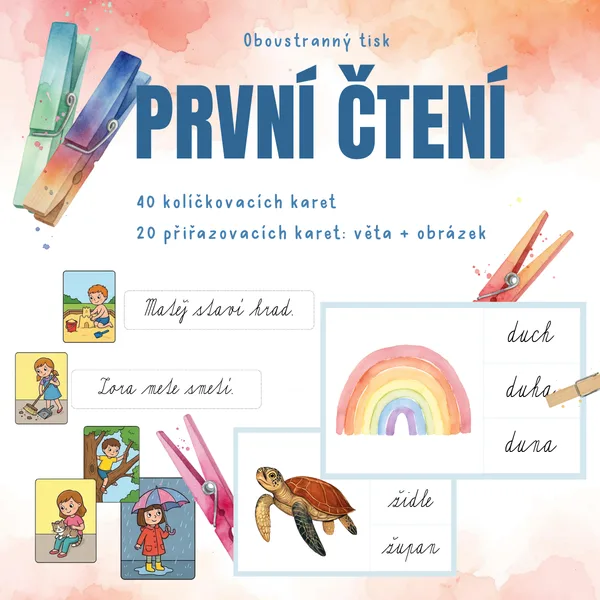 První čtení - kolíčkování 1
