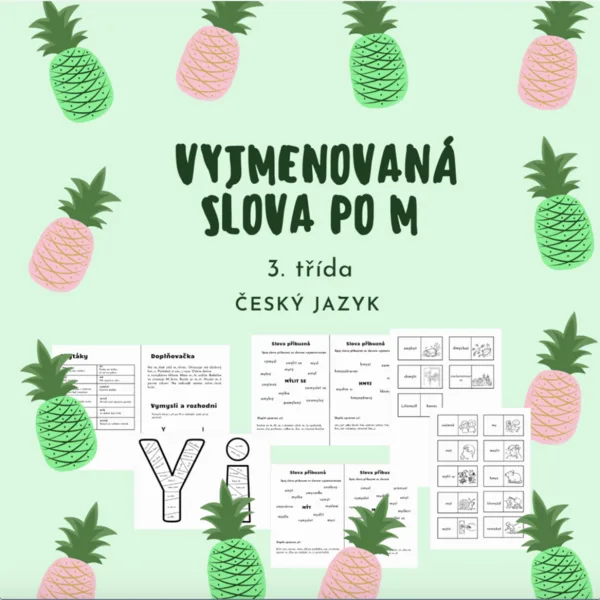 Vyjmenovaná a příbuzná slova po M 1