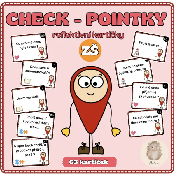 CHECK-POINTKY (reflektivní kartičky) 1