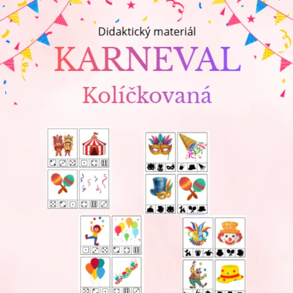 Karneval - Kolíčkovaná  1