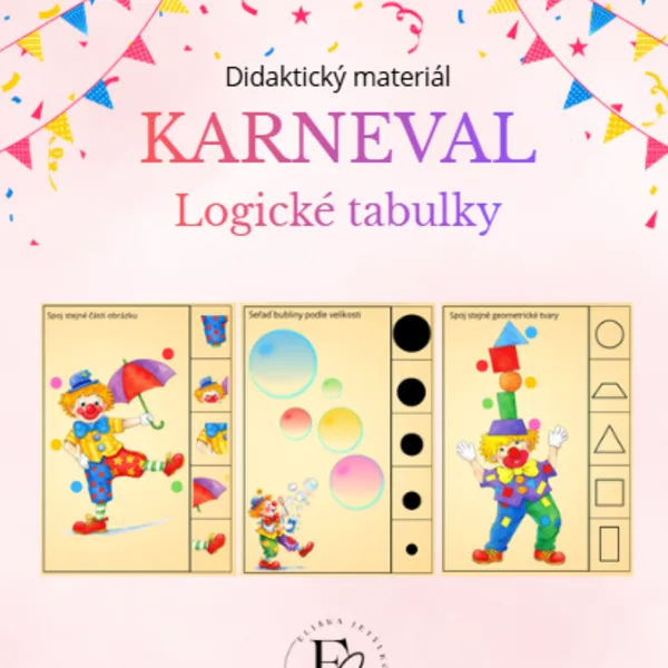 Karneval - logické tabulky  1