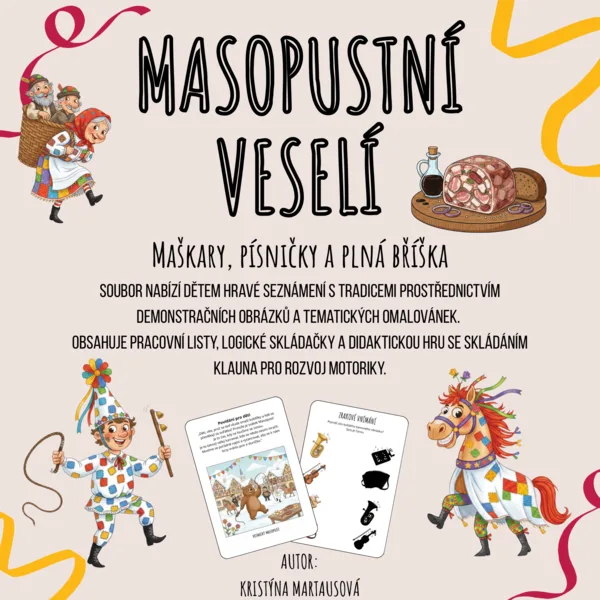  Masopustní veselí - Maškary, písničky a plná bříška 1