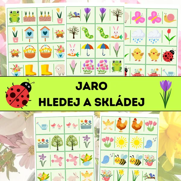 Jaro: hledej a skládej 1