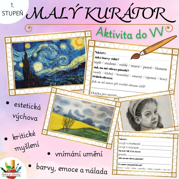 Malý kurátor - výtvarné a estetické vnímání 1