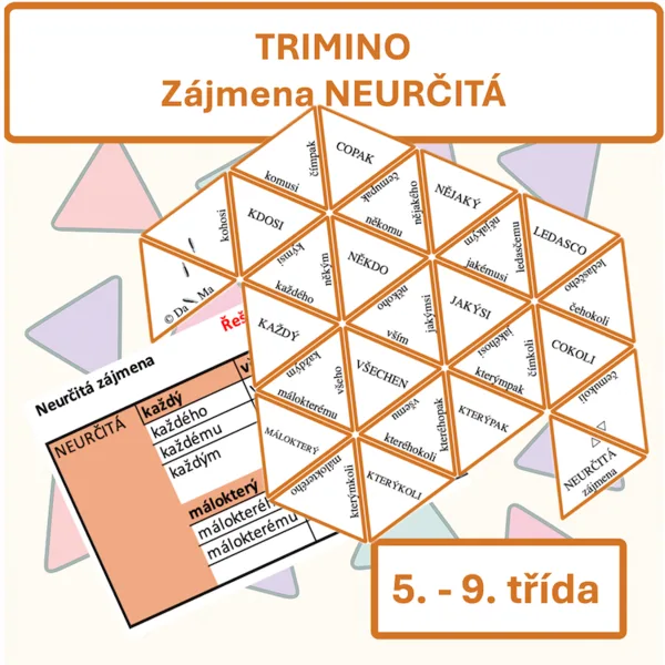 Zájmena neurčitá — TRIMINO 1