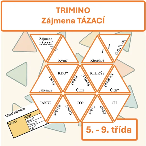 Zájmena tázací — TRIMINO 1
