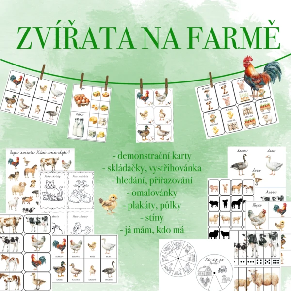Zvířata na farmě 1
