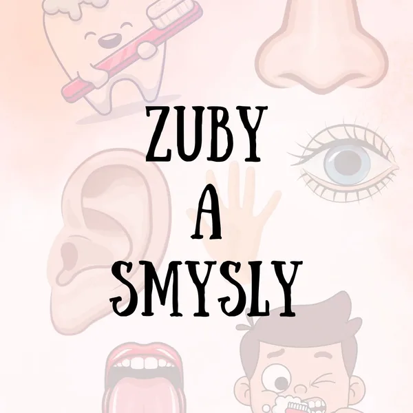 ZUBY A SMYSLY - puzzle, přiřazování, kolíčkování.  1