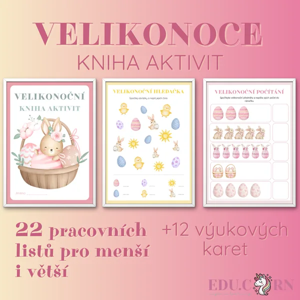 🐣 Velikonoční kniha aktivit 🐣 1