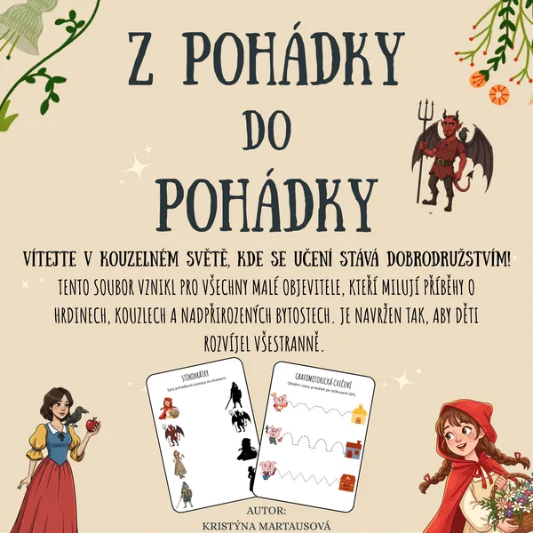Z pohádky do pohádky - Didaktický hravý balíček 1