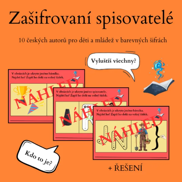 Zašifrovaní spisovatelé 4 1