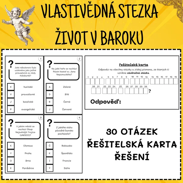 Vlastivědná stezka - Život v baroku 1
