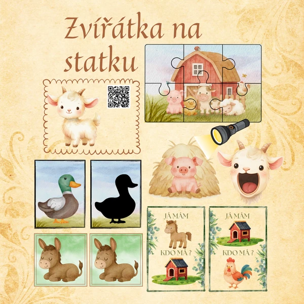 Zvířátka na statku 1