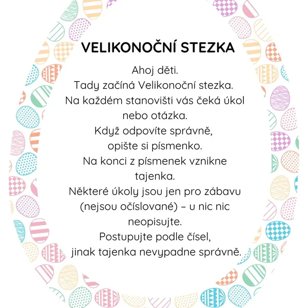 Velikonoční stezka 1