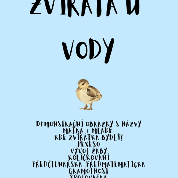 ZVÍŘATA U VODY na jaře🦆 1