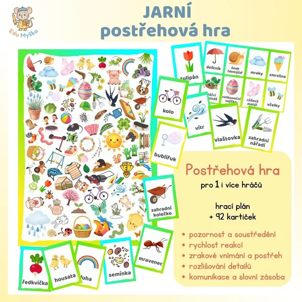 Jarní postřehová hra 1