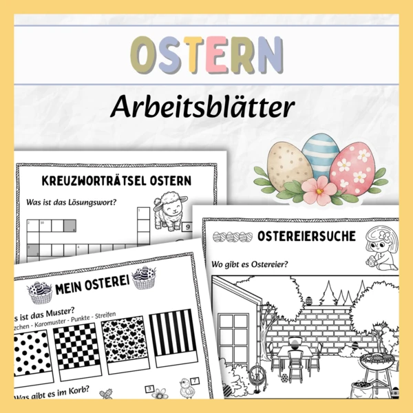 OSTERN: Arbeitsblätter 1