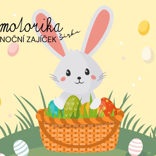 Oromotorika - VELIKONOČNÍ ZAJÍČEK 1